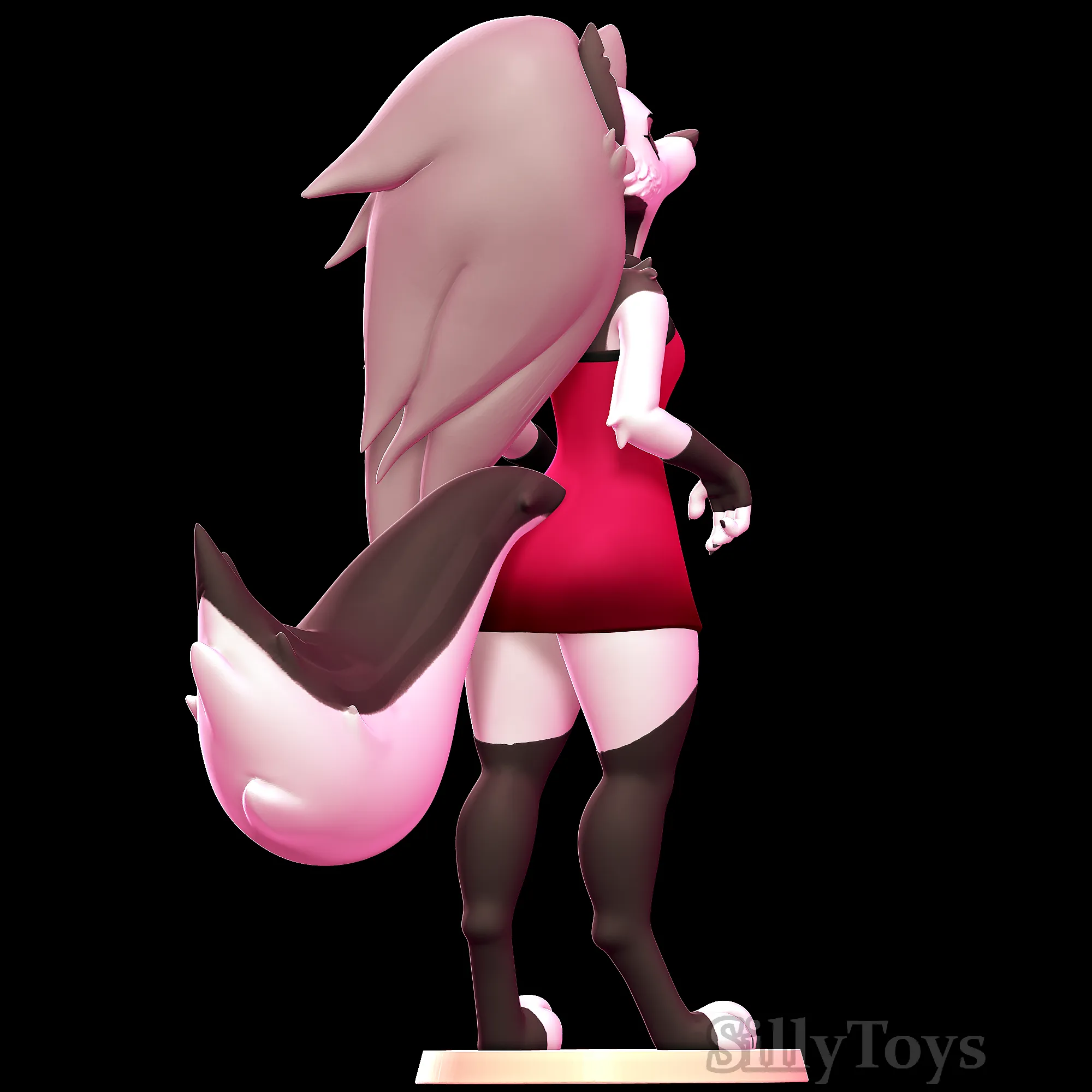 Loona with Dress - Helluva Boss