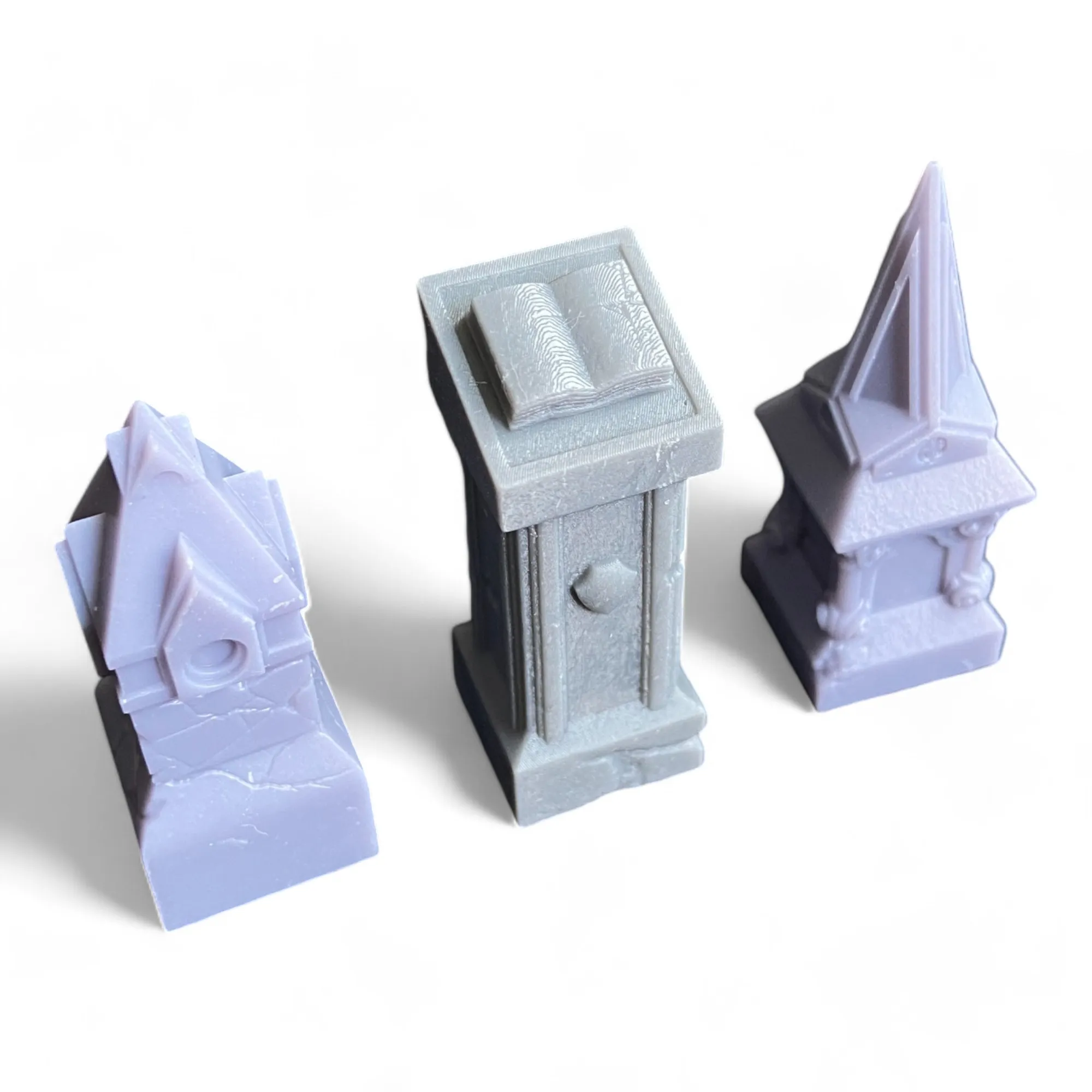 Cemetery plinths