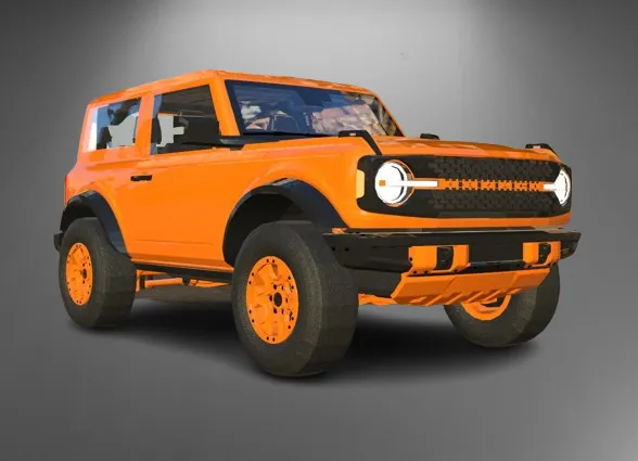 Ford Bronco 2021 STL