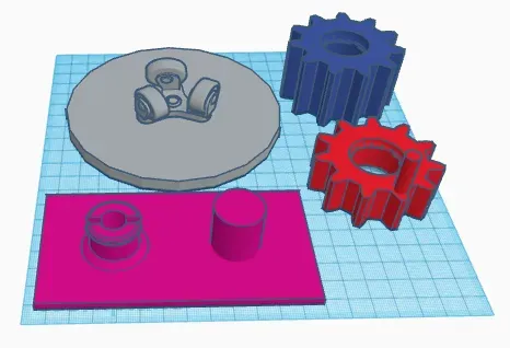 Rotating 3D Stand