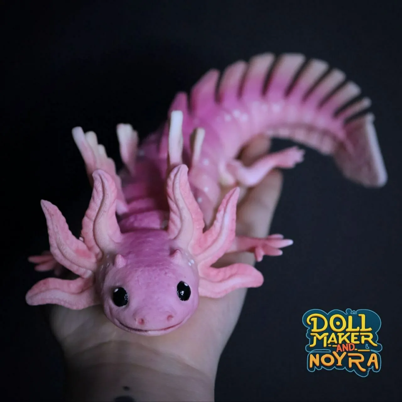 Stampa su luogo articolato angelo axolotl