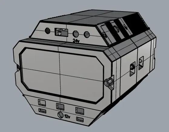 40135 batteries casing, UPS, powerstation, powerbank