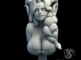 Faun bust-1