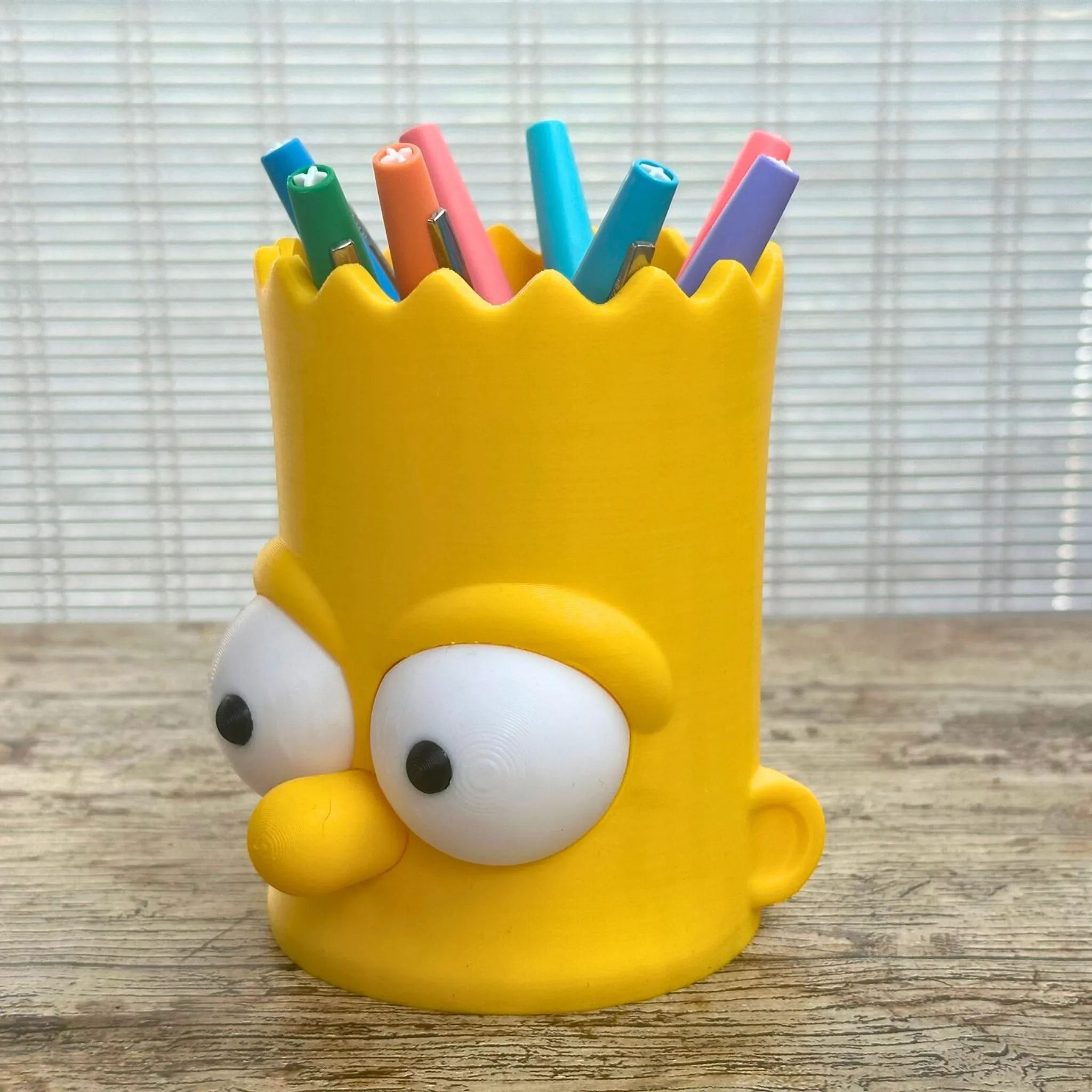 BART SIMPSON CONTROLLER HOLDER / PENCIL HOLDER