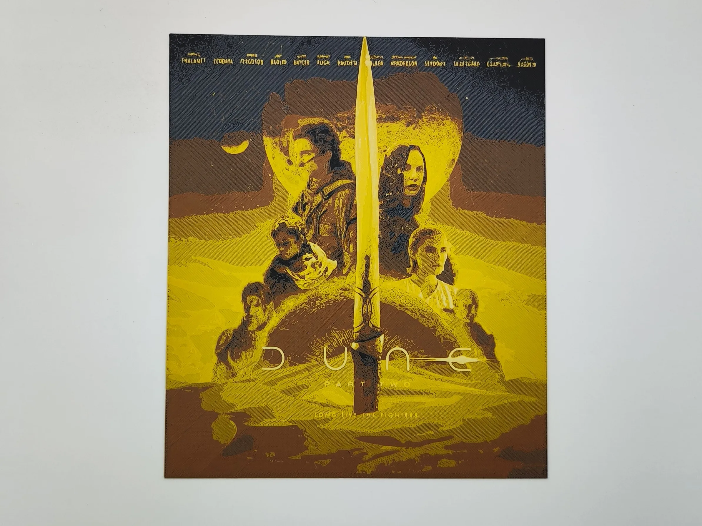 Dune 2 poster - Hueforge