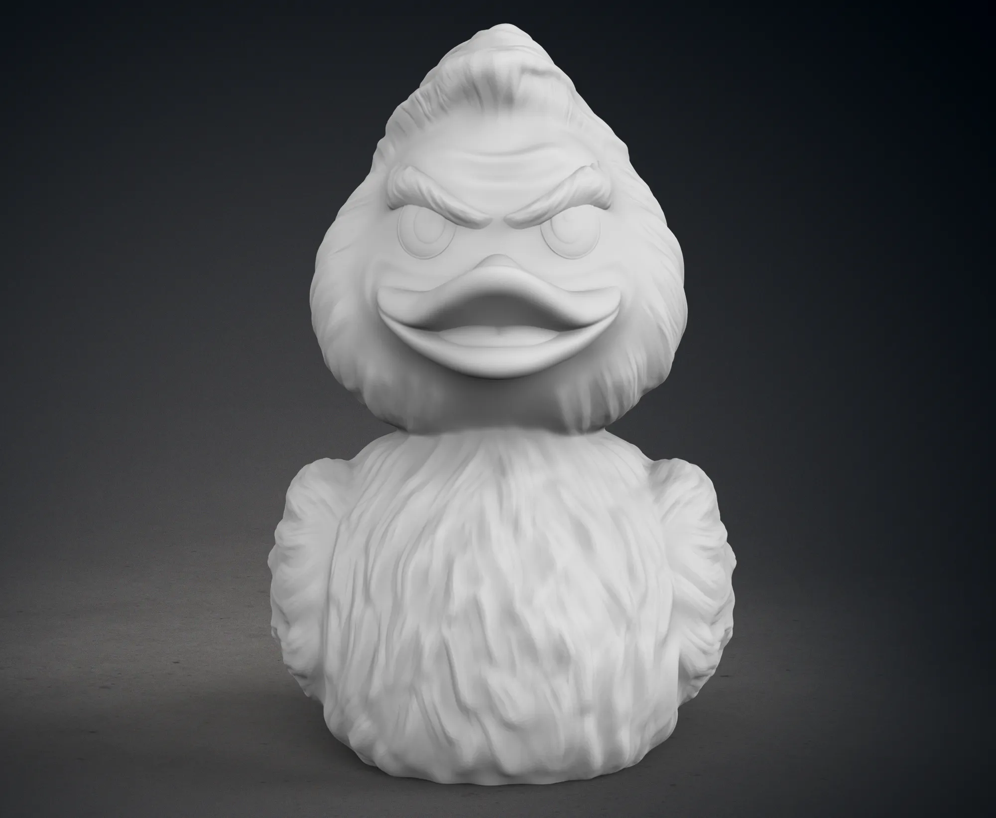 Cute Grinch Rubber Duck