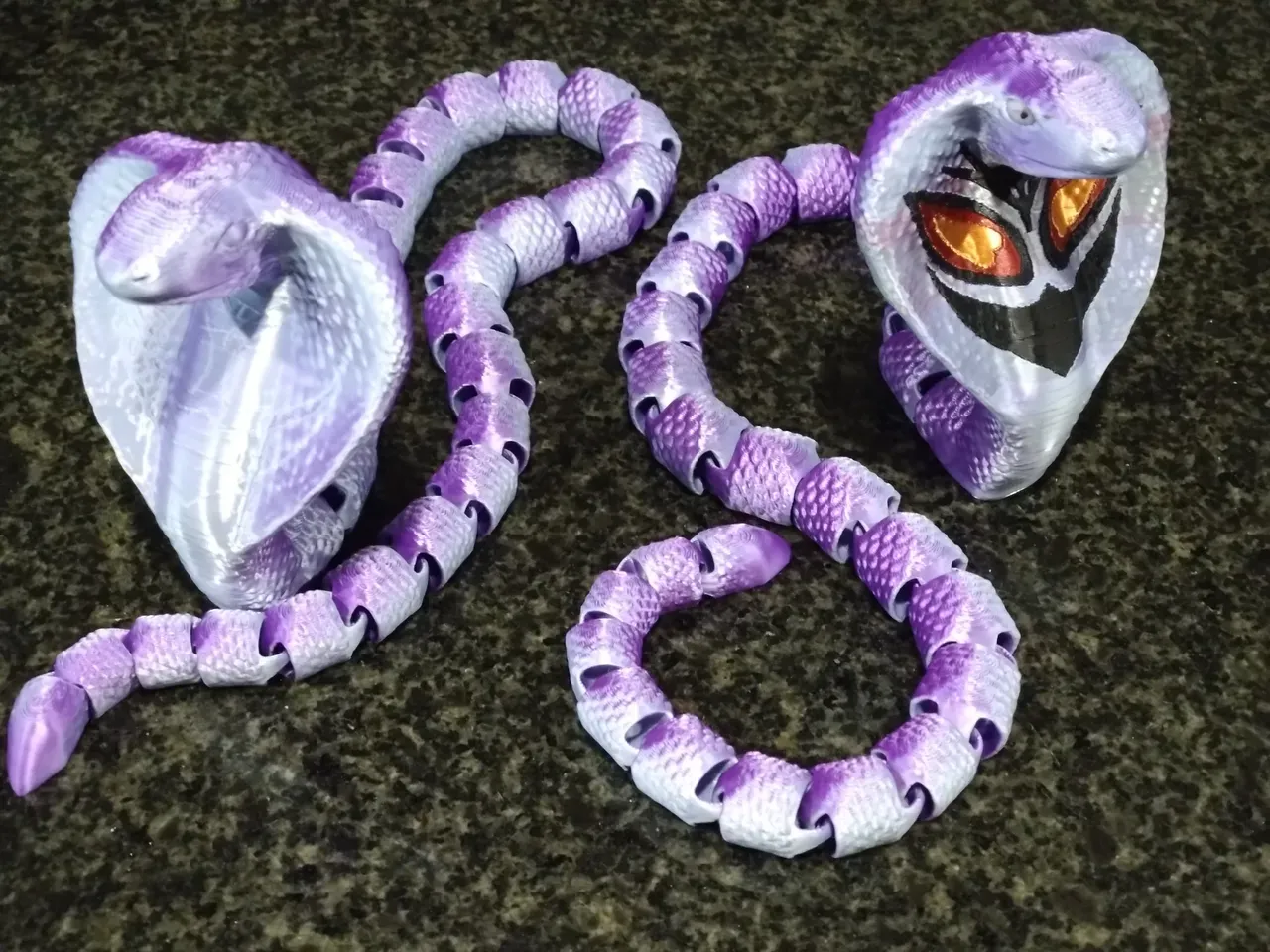 Articulated Ekans and Arbok Snake Toys