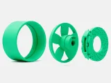 1/24 Scale, Daisy Wheels and BFGoodrich Radial TA Tires-7
