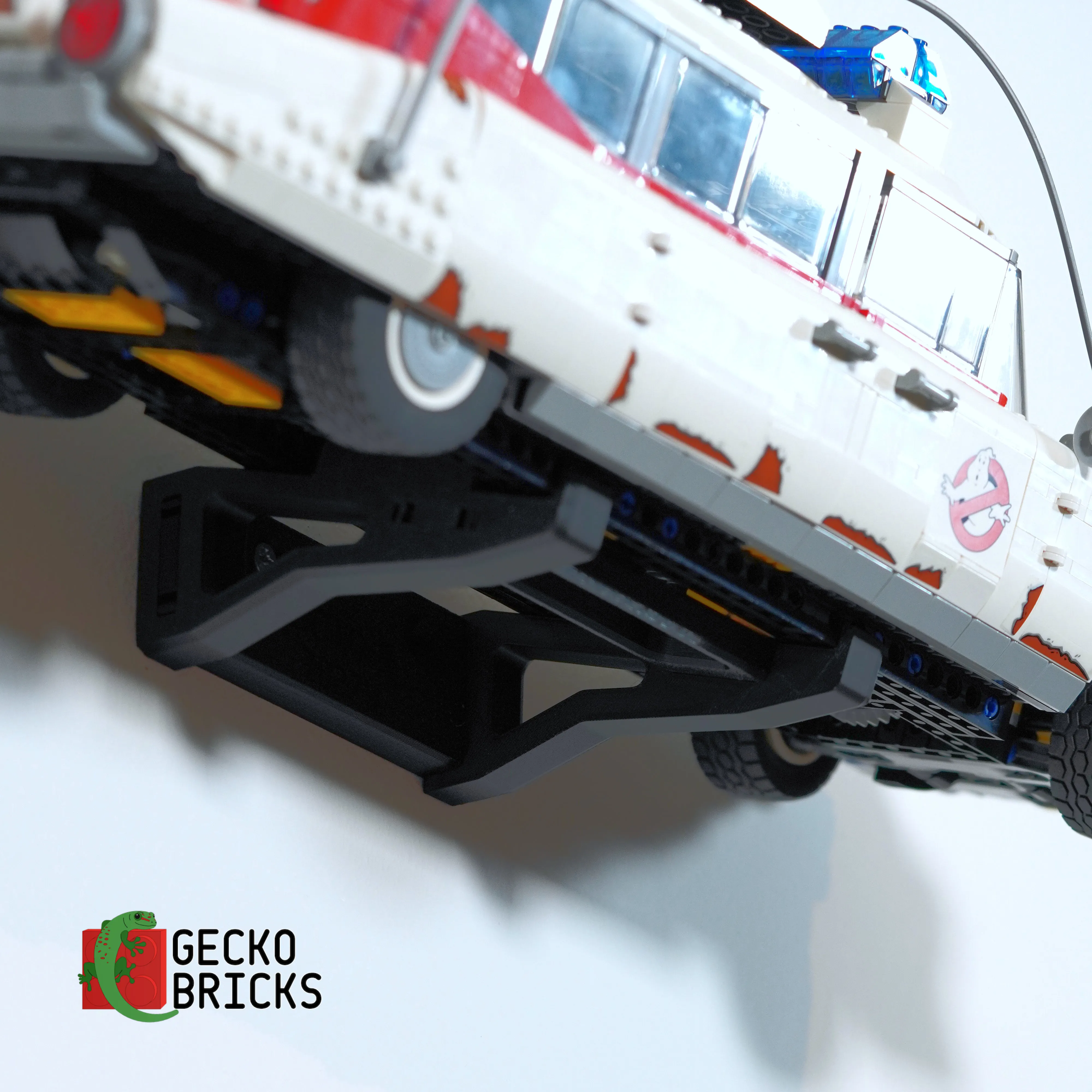 Wall Mount for LEGO Ghostbusters ECTO-1 10274 Gecko Bricks