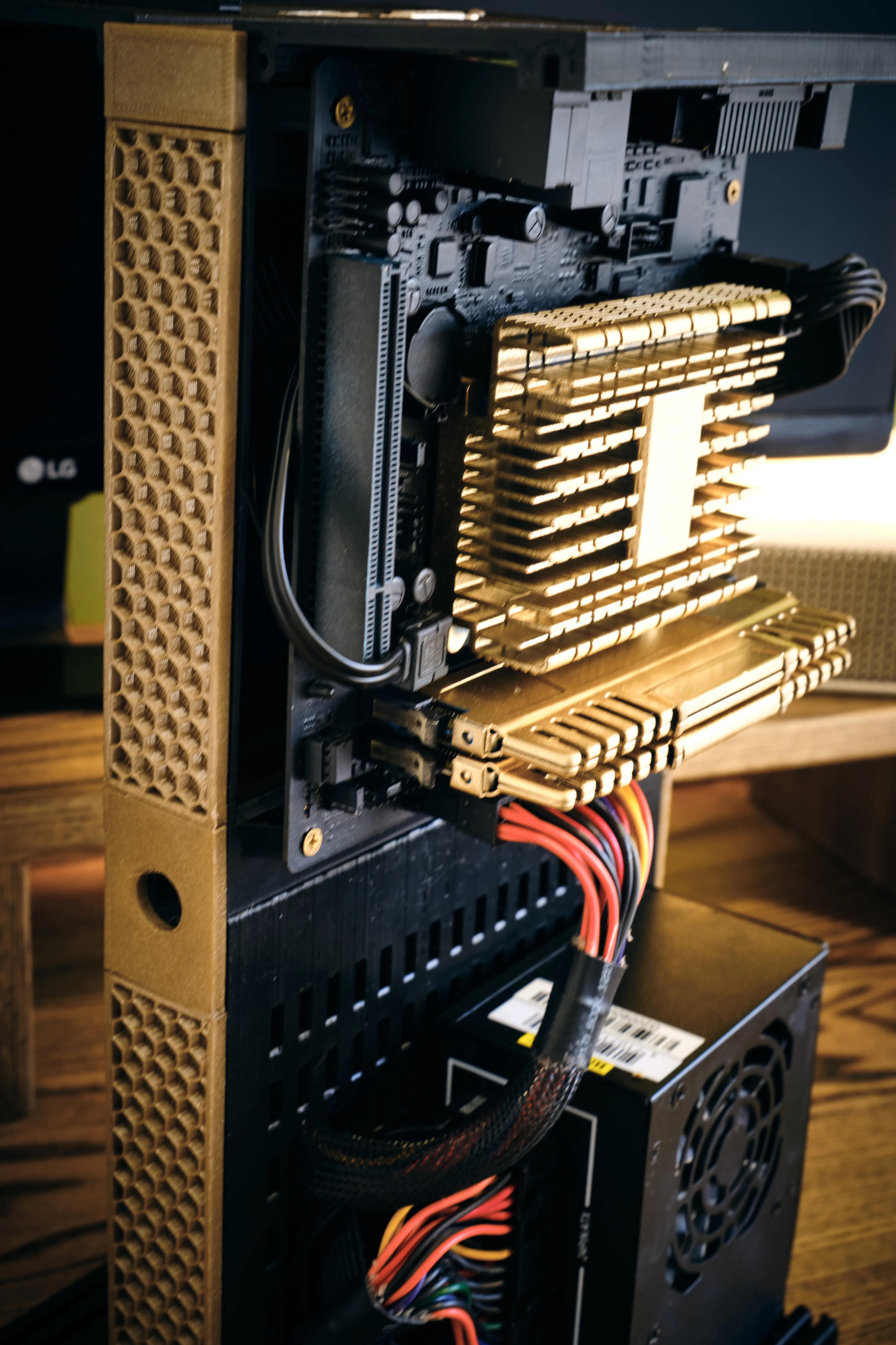 Mini ITX Open Frame Desktop PC Case