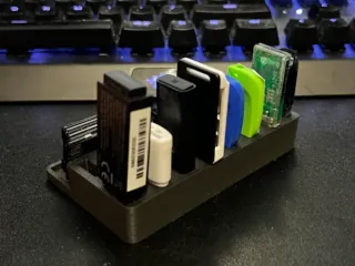 Small USB Stick/SD card Holder