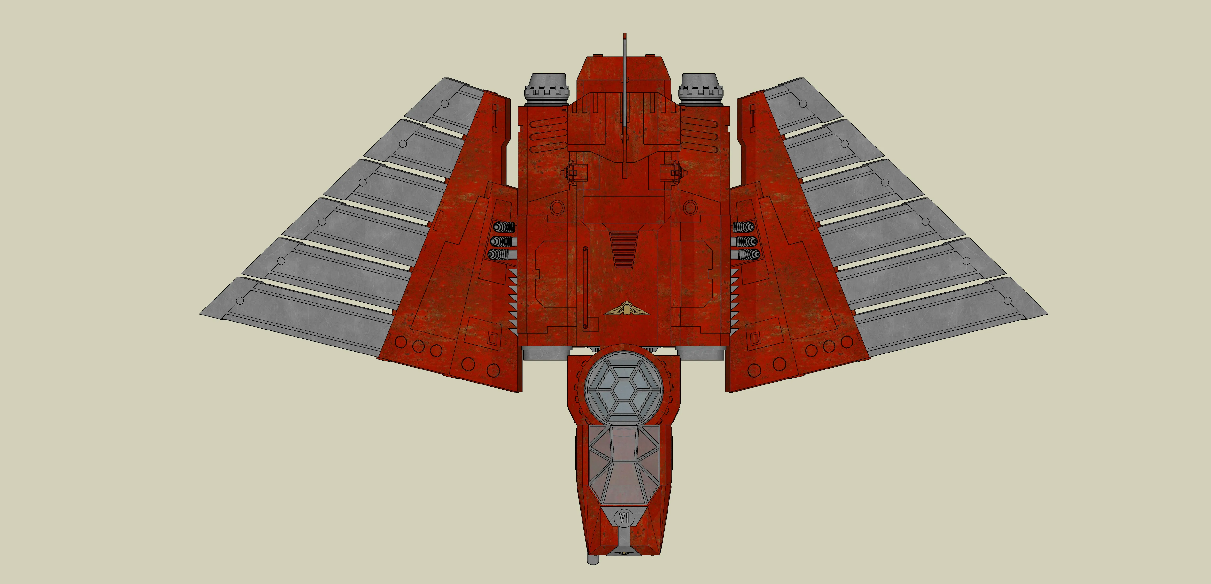 aquila lander Warhammer 40k