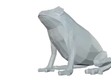Low Poly Frog-4