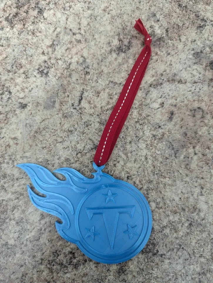 Tennessee Titans Christmas Ornament