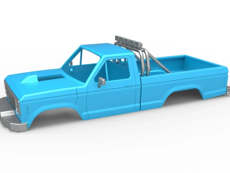 Shell of Vintage Ranger Monster Truck Version 6 Scale 1:25