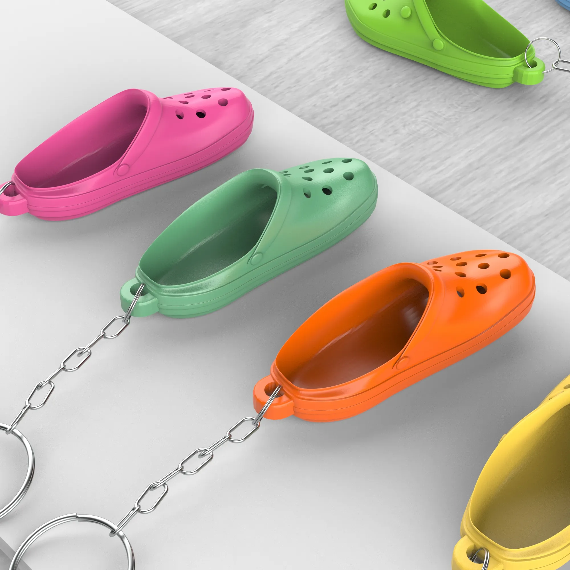 Mini Cr0cs Shoe Keychain, Fun Accessory, for Keys or Bags