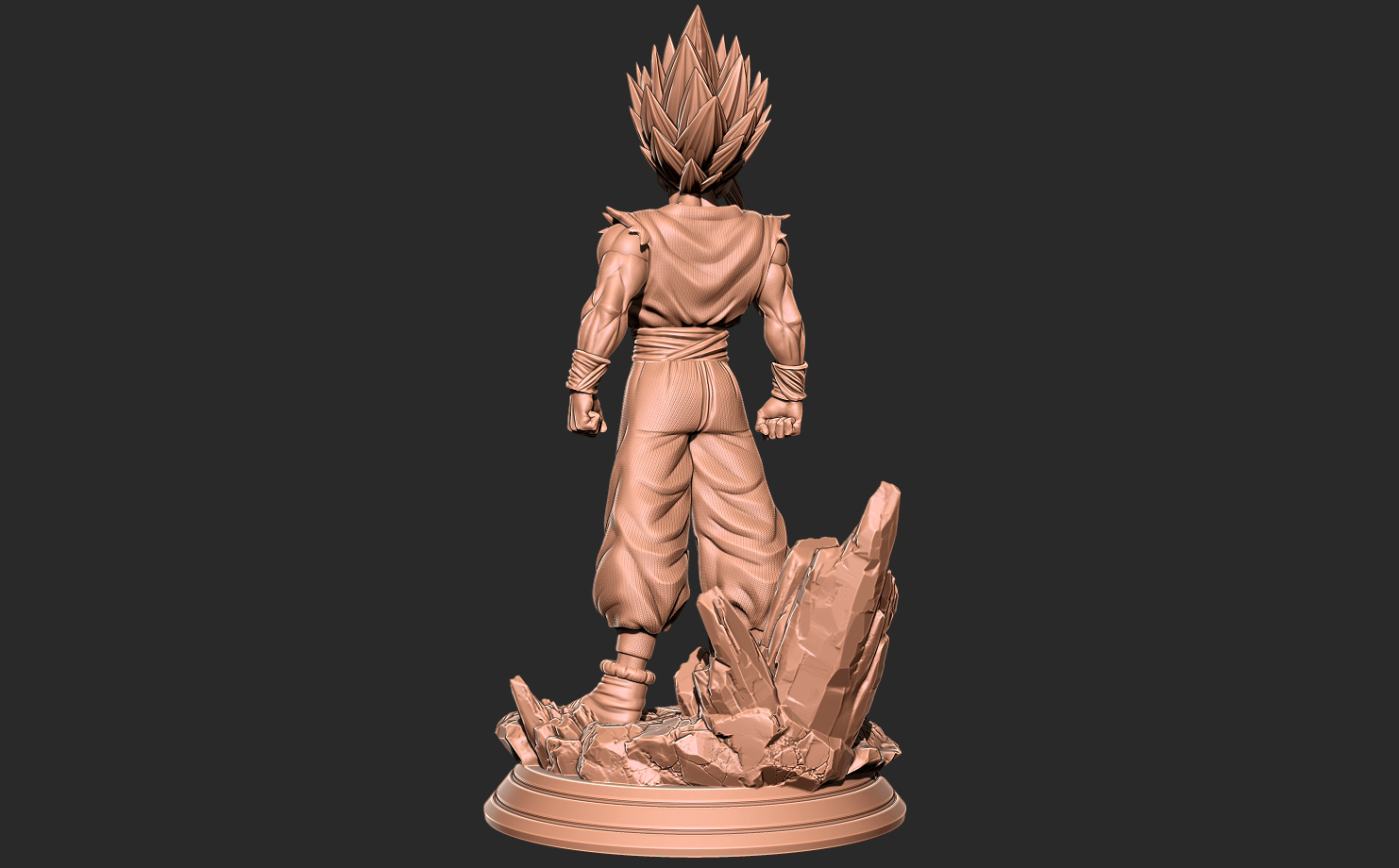 Gohan - Dragonball super 3D print model | 3D models download | Creality ...