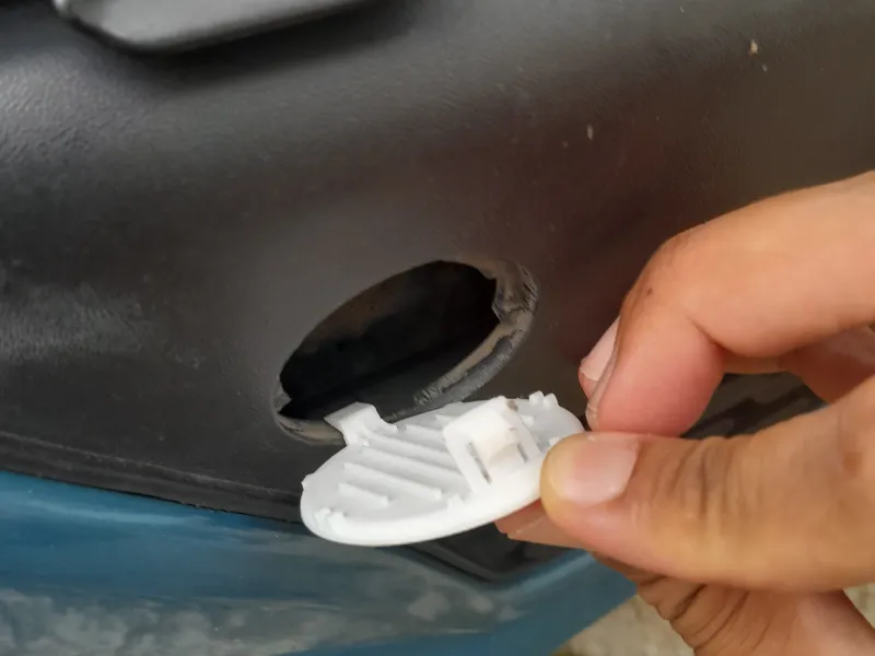 Hyundai Grand i10 - Voorbumper Sleepoogafdekking - 86