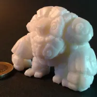 Stone Golem - Construct - PRESUPPORTED - D&D 32mm-1