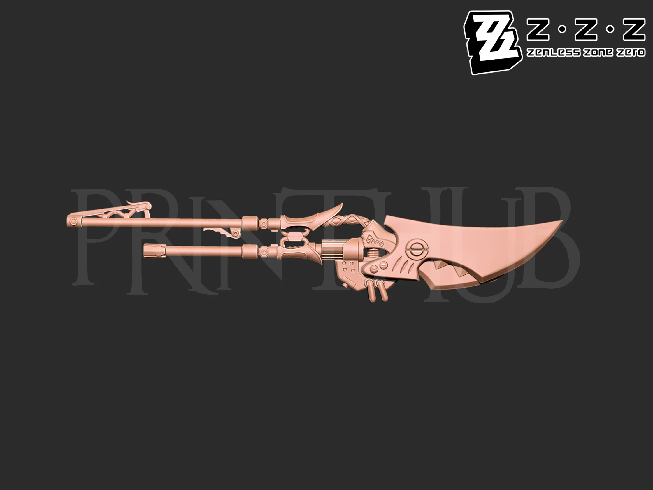 Ellen Joe's shark blade from Zenless Zone Zero
