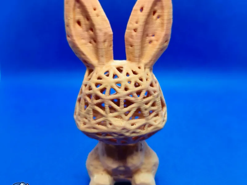 🐰 Delaunay Easter Bunny – Dense Mesh Edition 🐰