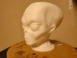 Alien Head on a stand-1