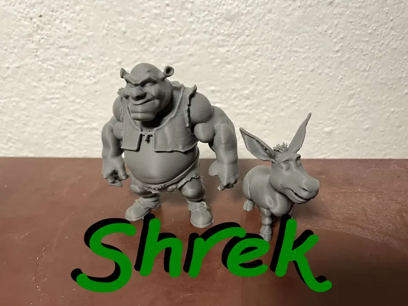 Ogre Shrek e Burro