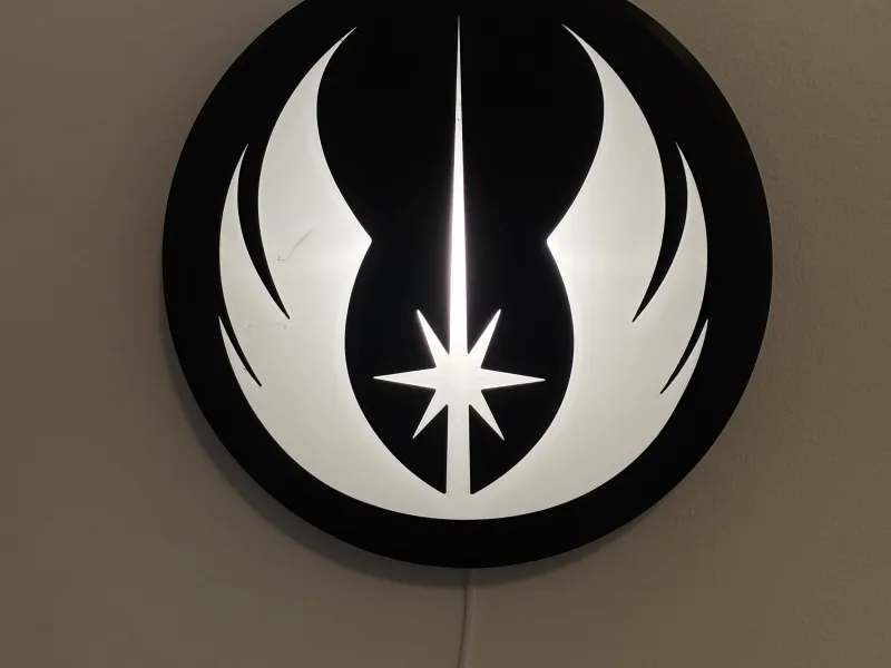 Lámpara de la Orden Jedi de Star Wars