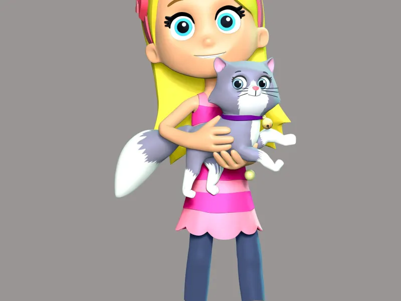 Katie And Cali Cat - PAW Patrol