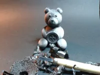 Tiny Button Teddy Bear-4