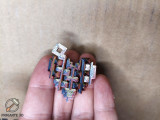 Articulated Pixel Heart Keychain-4