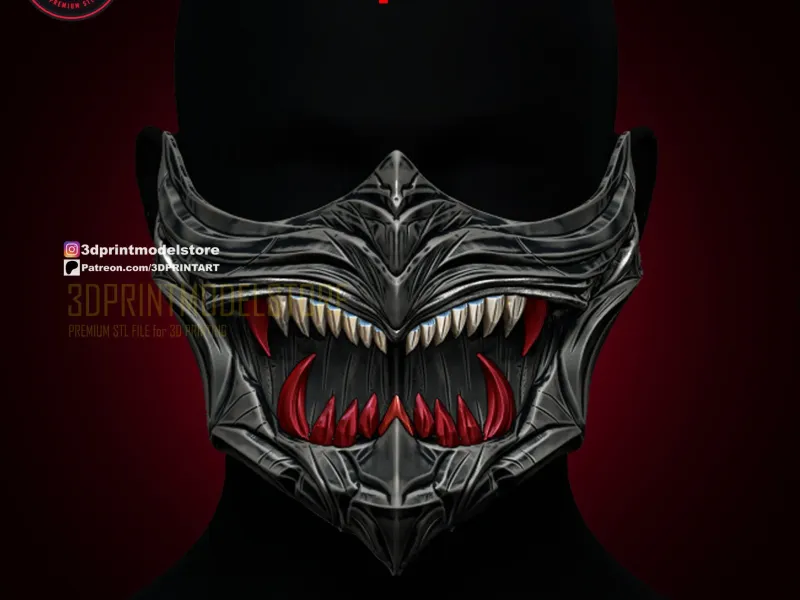 Ninja Gaiden 4 Cosplay Mask - Onimusa - Samurai - Game