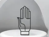 Abhaya Mudra Line Art - Desktop Line Art-1