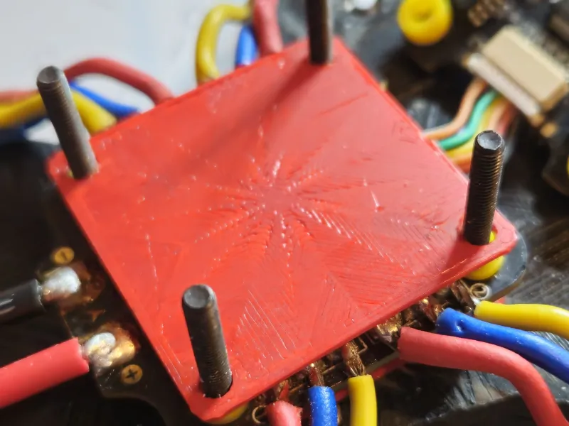 Flight controller stack separator / insulator
