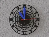 ( FREE ) Sechseck Wanduhr Geometrischer Zeitmesser-0