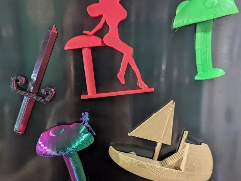 Fantasy Fridge Magnets