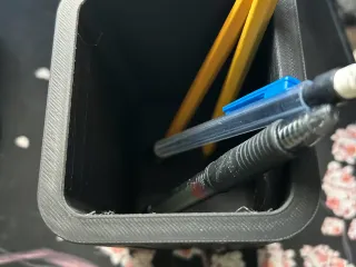 Modern Square Design Pencil Holder