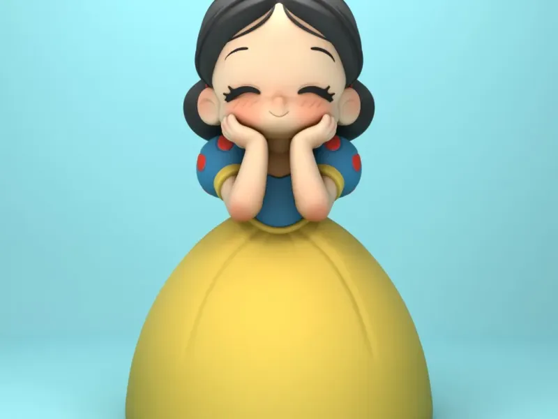 Snow white chibi