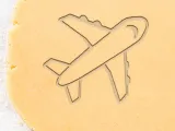 Airplane Cookie Cutter, Biscuit Cutter-0