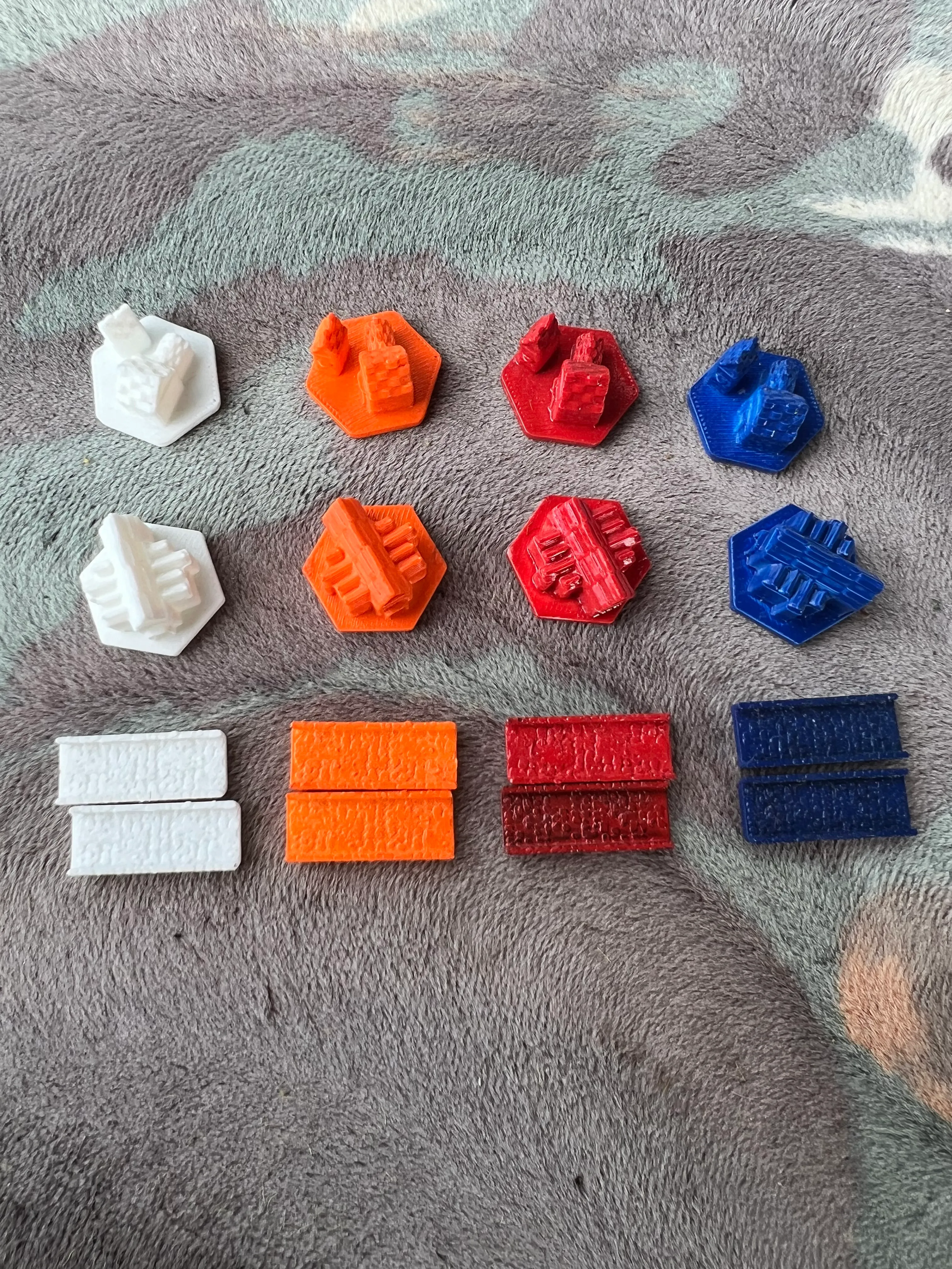 RCD Kolonisten van Catan Bordspel in 3D