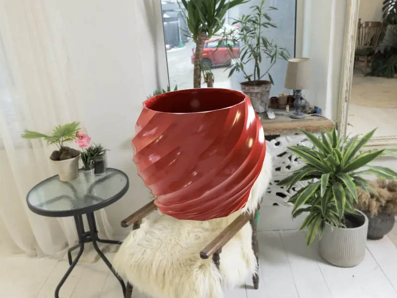 ハーモニックウェーブ花瓶
