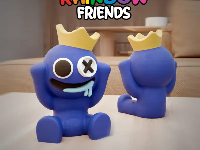 BLUE RAINBOW FRIENDS CUTE TOY