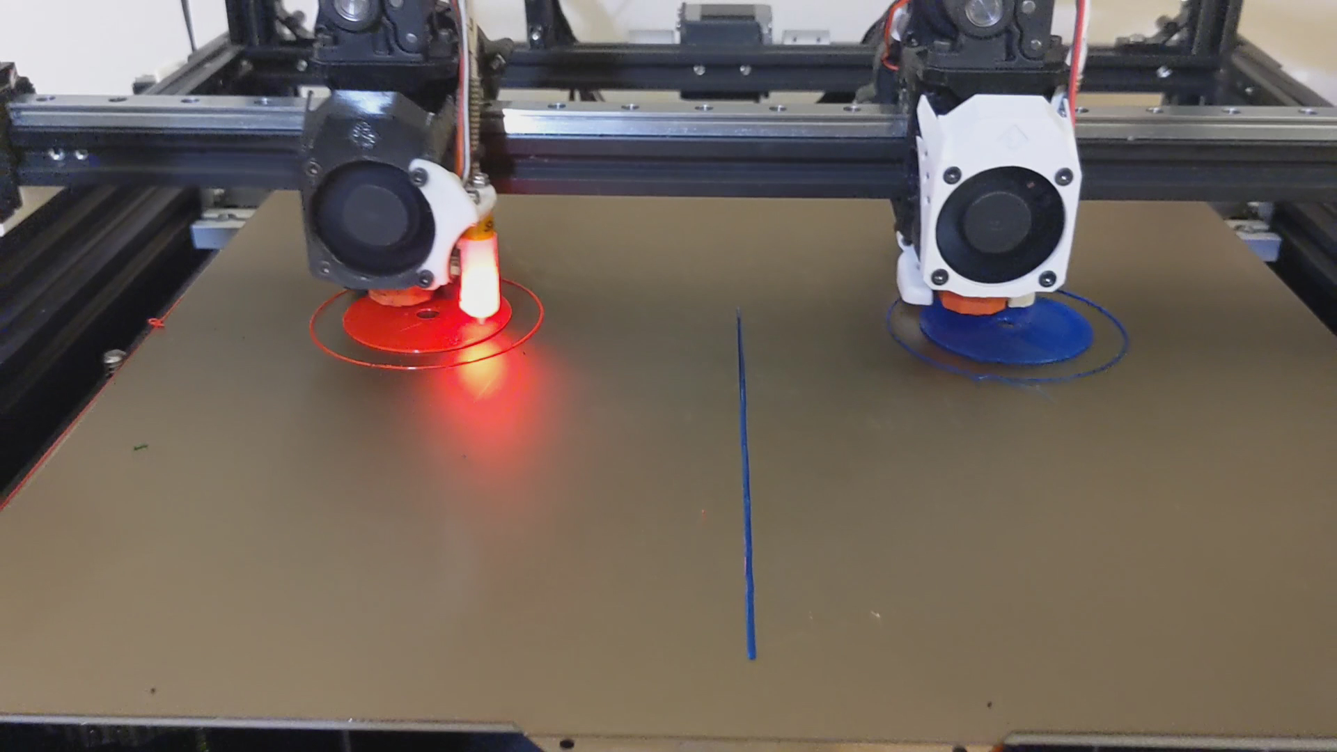 Ender 5 Plus IDEX Modification 2 independent X axis for Multi Material ...