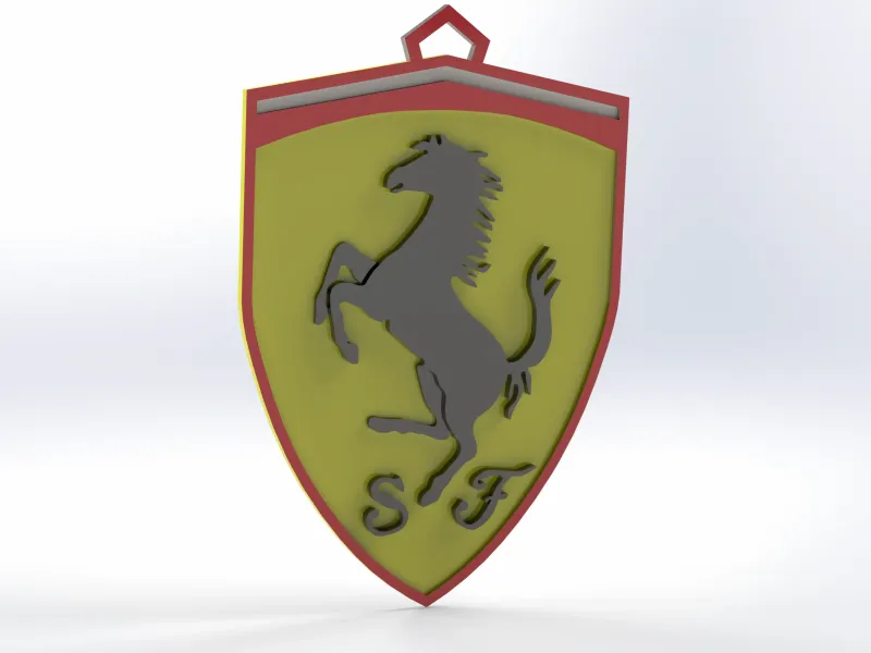 Ferrari Keychain