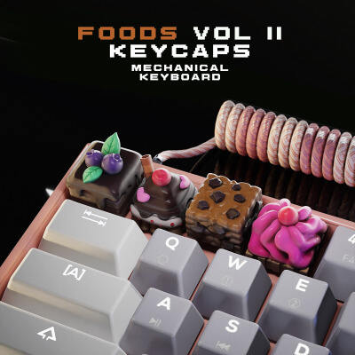 Foods Keycaps Vol II  - Mechanical Keyboard