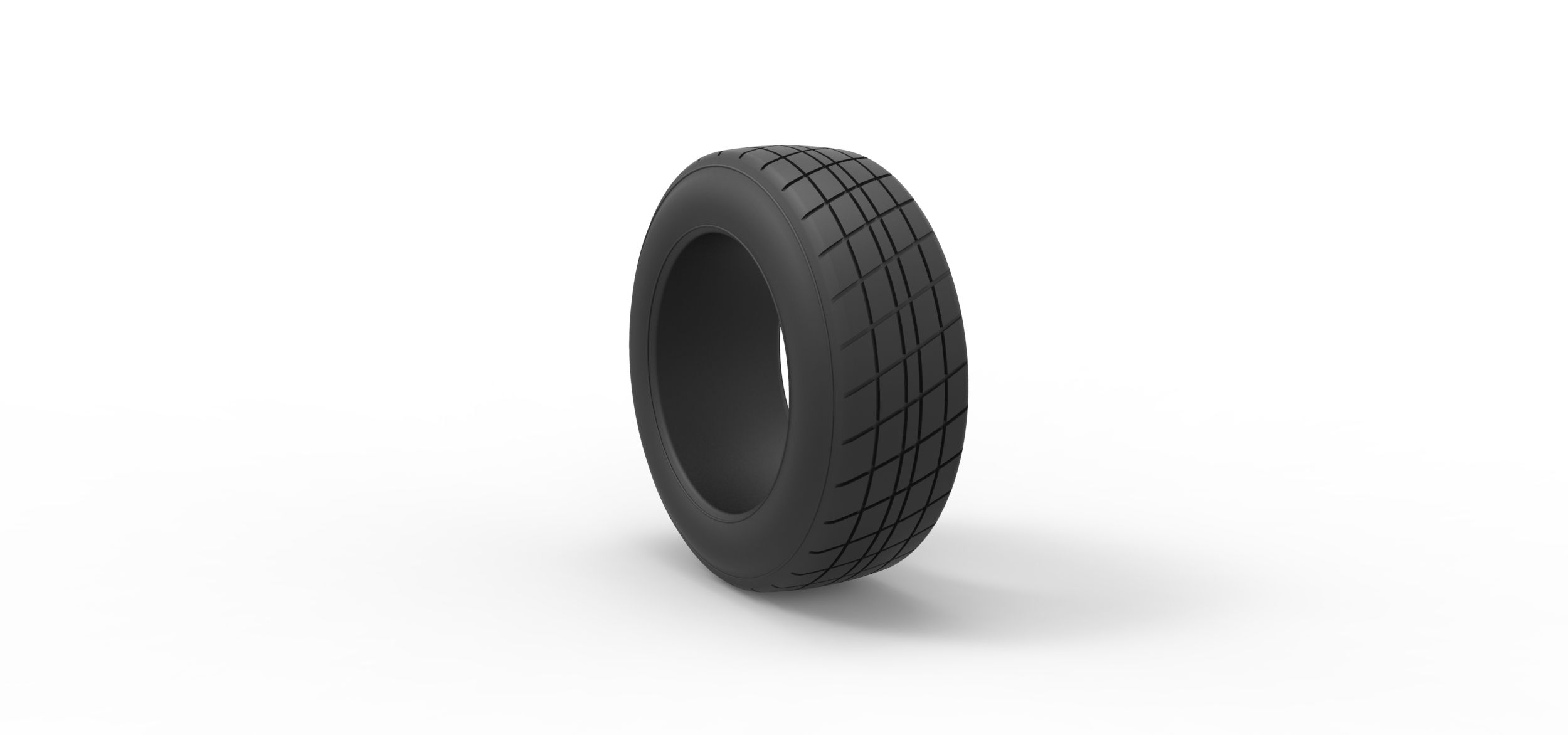 Dirt Sprint racing front tire 2 Scale 1:25 | 3D models download ...