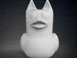 Cute Bluey Heeler Rubber Duck-2