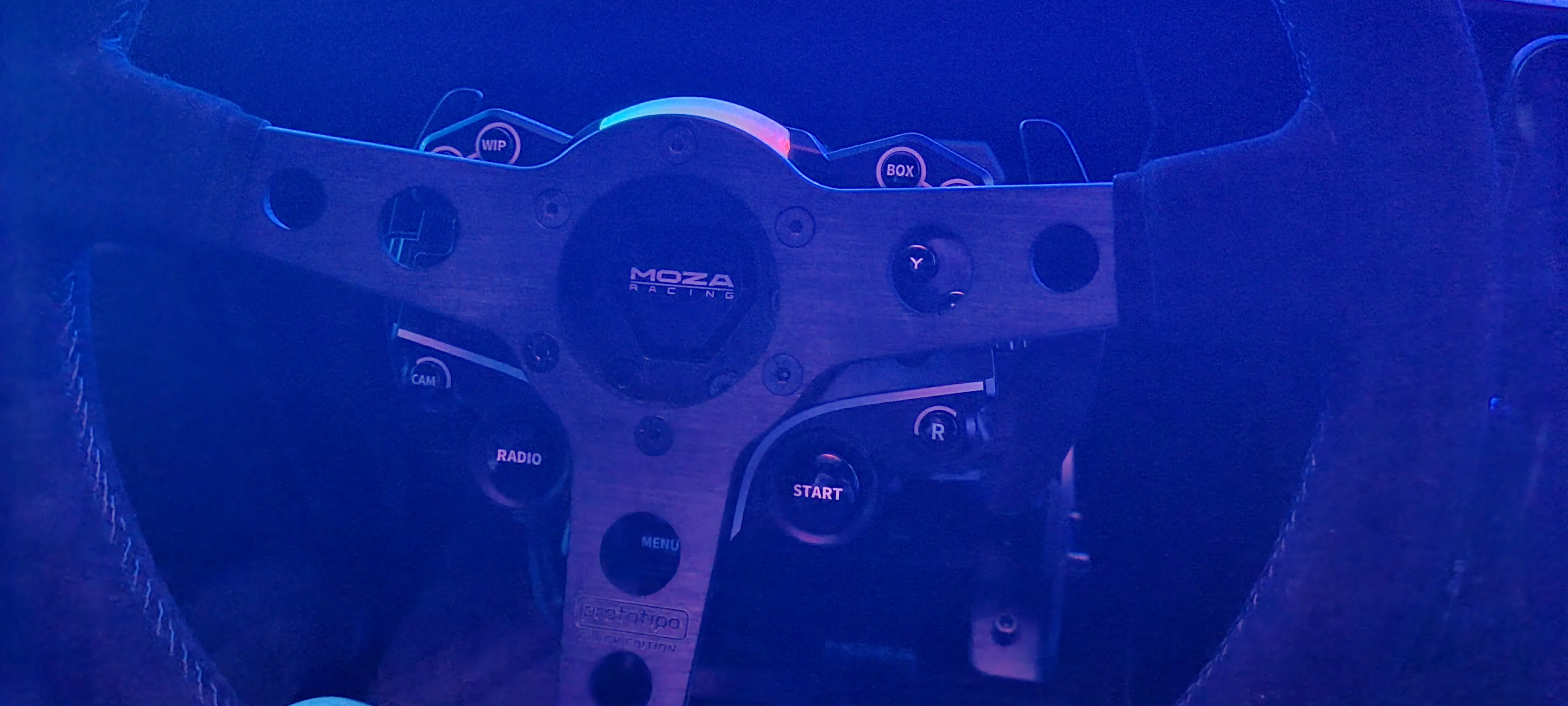 Moza ES Wheel Adapter to 70mm V2 With Light Projector