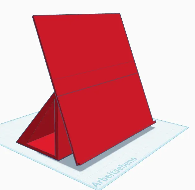 風景画や写真展示用の3Dプリントスタンド