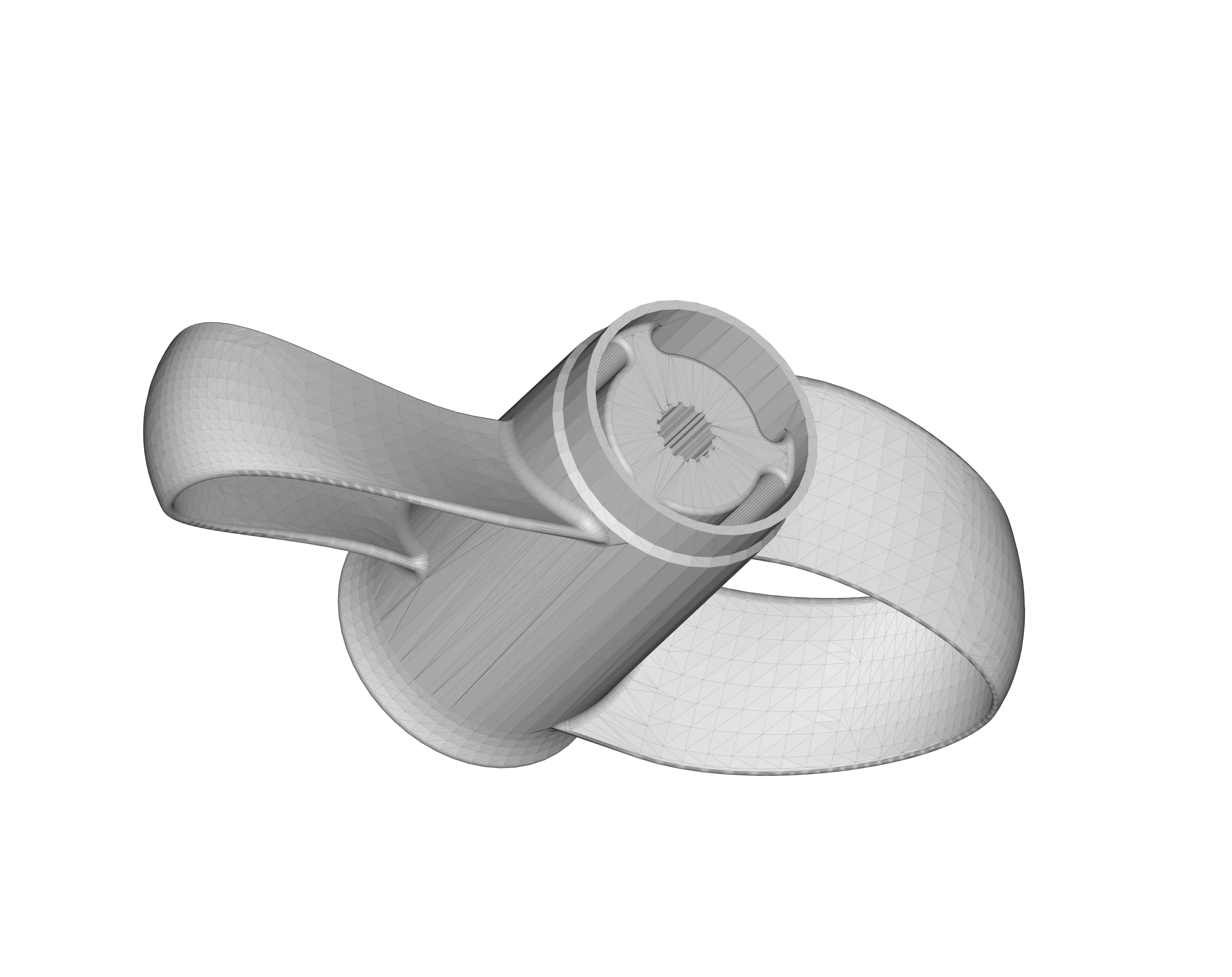 TOROIDAL BOAT PROPELLER - 2 BLADES